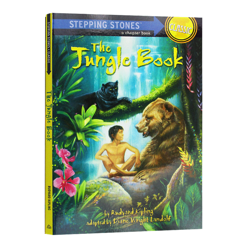 丛林故事 [正版]英文原版 The Jungle Book A Stepping Stone Book Classic高清大图