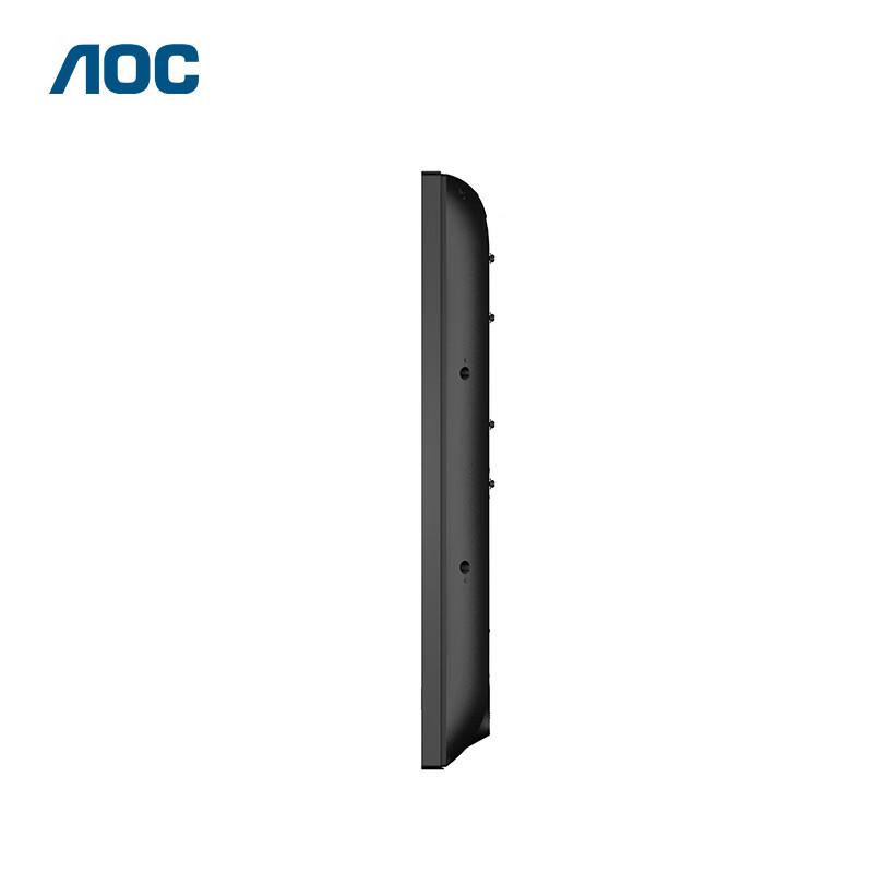 AOC 43X5广告机43英寸4K横竖壁挂会议大屏交通轨道银行办公楼宇7×24小时安防监控(台)高清大图