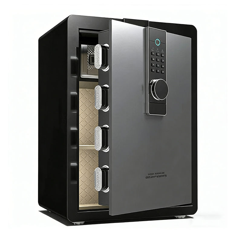 远程防盗保险箱保险柜 60cm wifi 指纹密码+钥匙 -实时监控高清大图