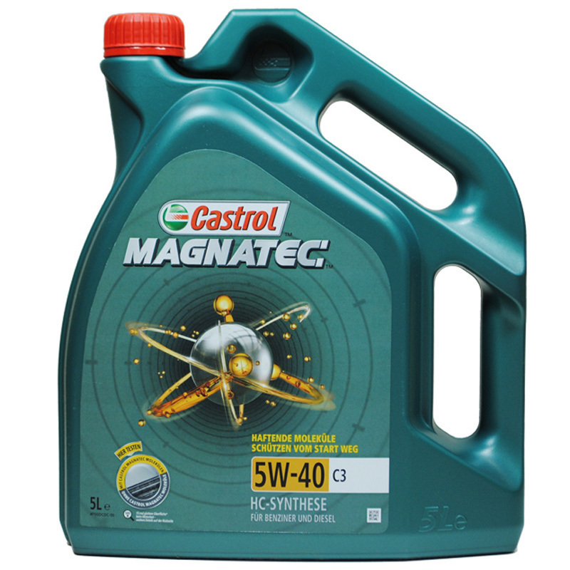 嘉实多(Castrol)全合成润滑油机油 磁护Magnatec 5W-40 C3 5L