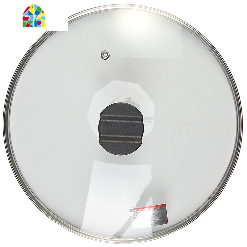 强化玻璃锅盖可视盖汤锅奶锅煎锅锅盖14CM-32CM透明 FENGHOU 18CMND-5523高清大图