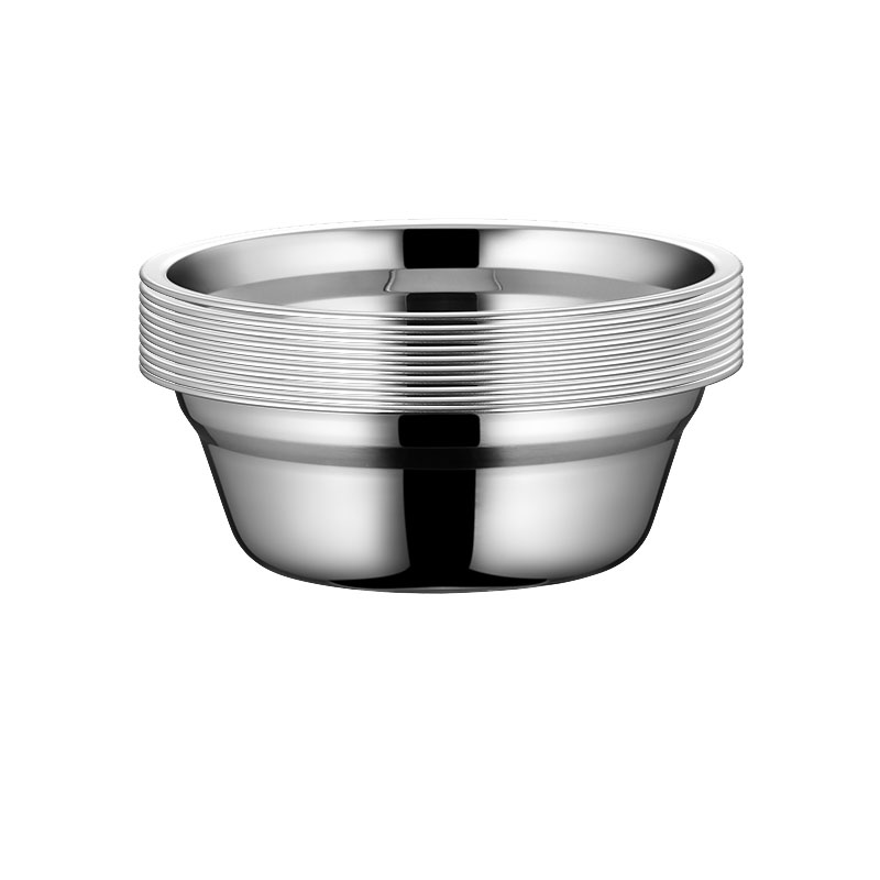 金迪乐不锈钢菜碟菜碗菜盘深盘多用盘20CM单个装SCP020S/个高清大图