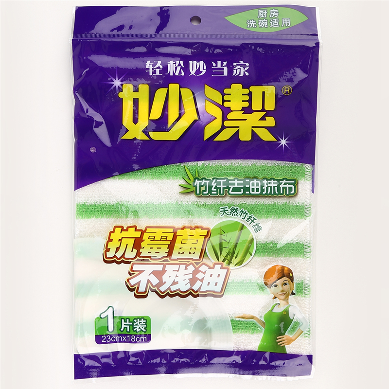 妙洁 竹纤抹布 1片装 MTD1