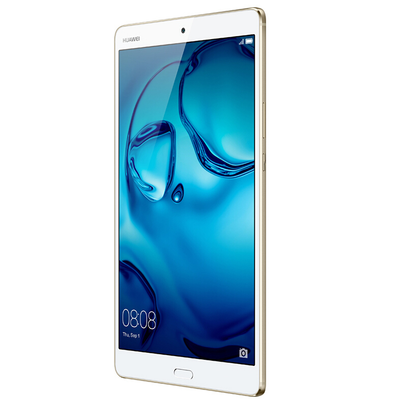 华为(HUAWEI) M3 8.4英寸平板电脑通话版(2K高清屏 麒麟950 哈曼卡顿音效 3G+64G 日晖金 大唐)