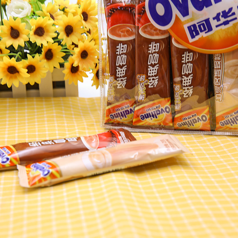 阿华田缤纷装冲饮 办公室速溶冲调饮品奶茶咖啡组合装 750g(奶茶25g*15咖啡25g*15)