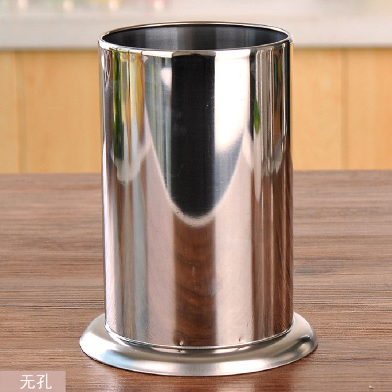 瓦图 直型无孔筷子筒 12*14*17cm 2个装/套高清大图