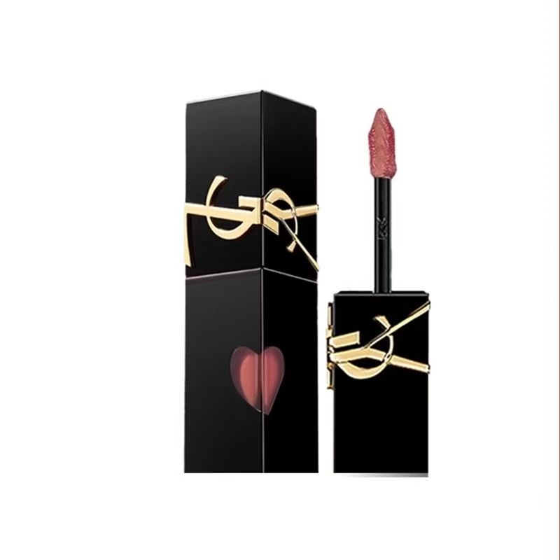 圣罗兰黑管镜面爱心唇釉610高清大图