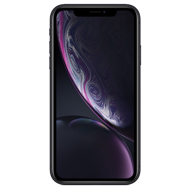 [全新原装正品]Apple /苹果iPhone XR 移动联通电信4G全网通智能手机美版有锁 64GB 黑色[裸机]