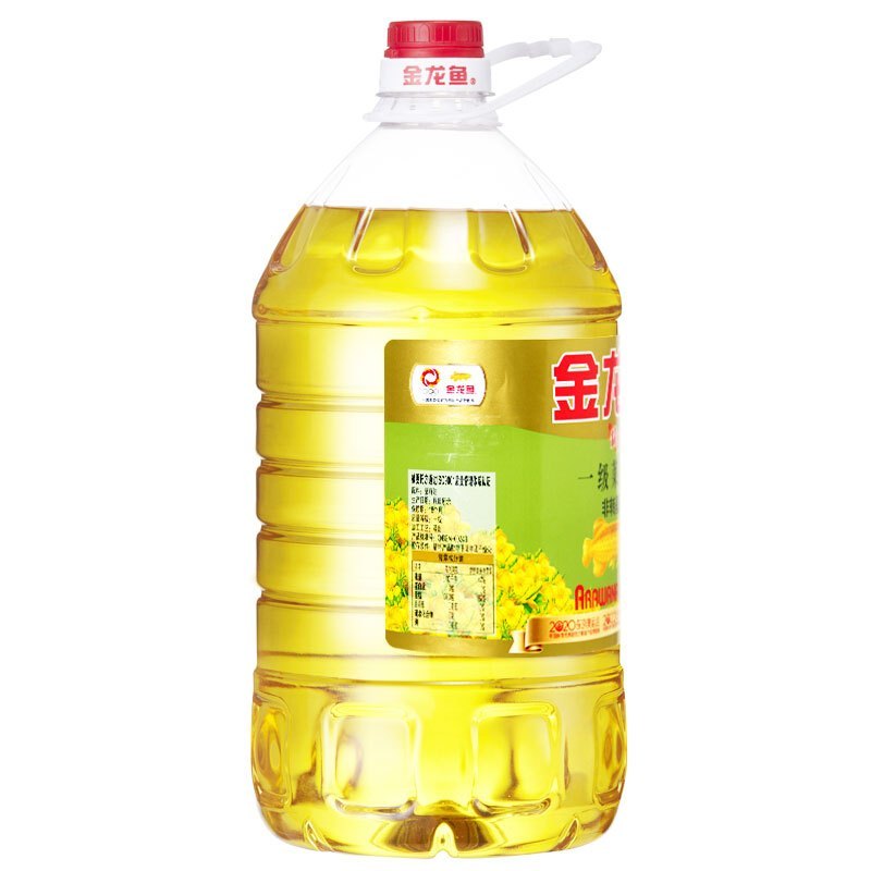 金龙鱼非转基因一级菜籽油 整箱 (5L*4/箱)