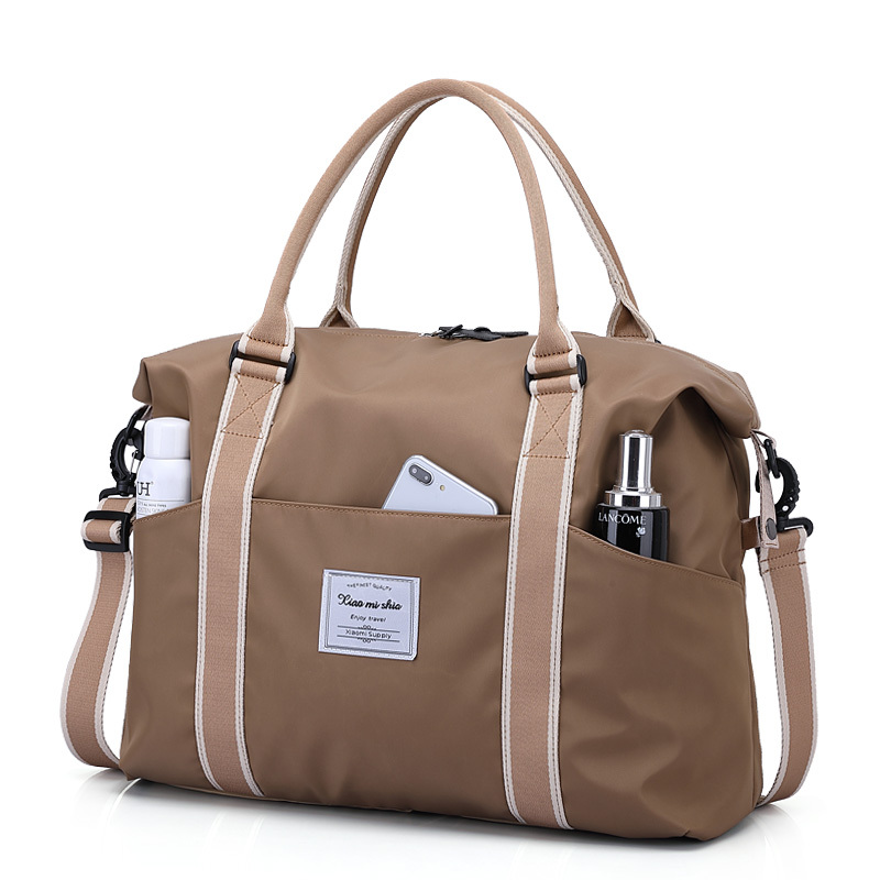 轻便出差旅行包男手提行李包袋大容量短途旅游单肩背包休闲包