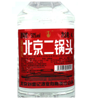 4升装 50度刘壶记北京二锅头 清香型白酒 泡酒、辅料酒壶酒高度