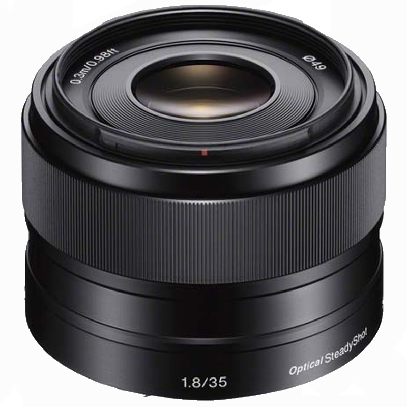 索尼(SONY)E 35mm F1.8 OSS APS-C画幅广角定焦镜头 (SEL35F18)索尼35F1.8
