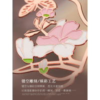 瑞仕兹 教师节故宫文创团扇书签简约文艺精美流苏创意小礼品纪念品古典中国风古风定制送男女同学生日纪念教师节实用礼品