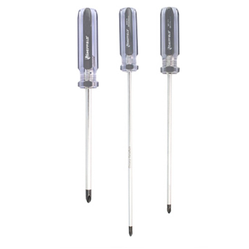 钢盾十字彩条柄螺丝批PH2X38mmS055210 五金工具