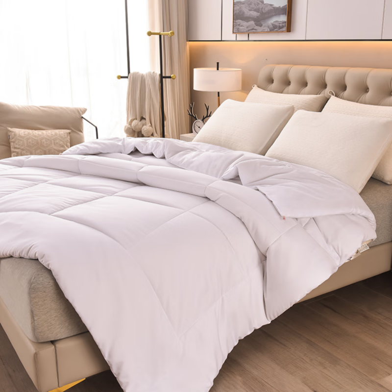 洛菲源 全棉漂白包布棉花褥子棉褥 垫絮 规格150*200/5斤 条高清大图