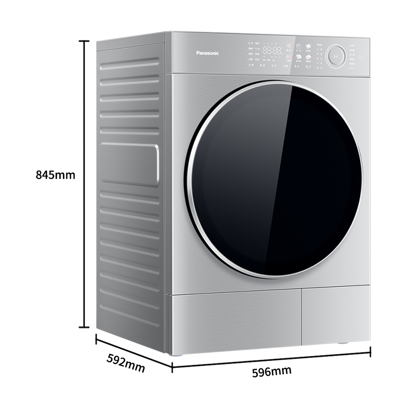 松下Panasonic L系列10千克热泵变频烘干机高清大图