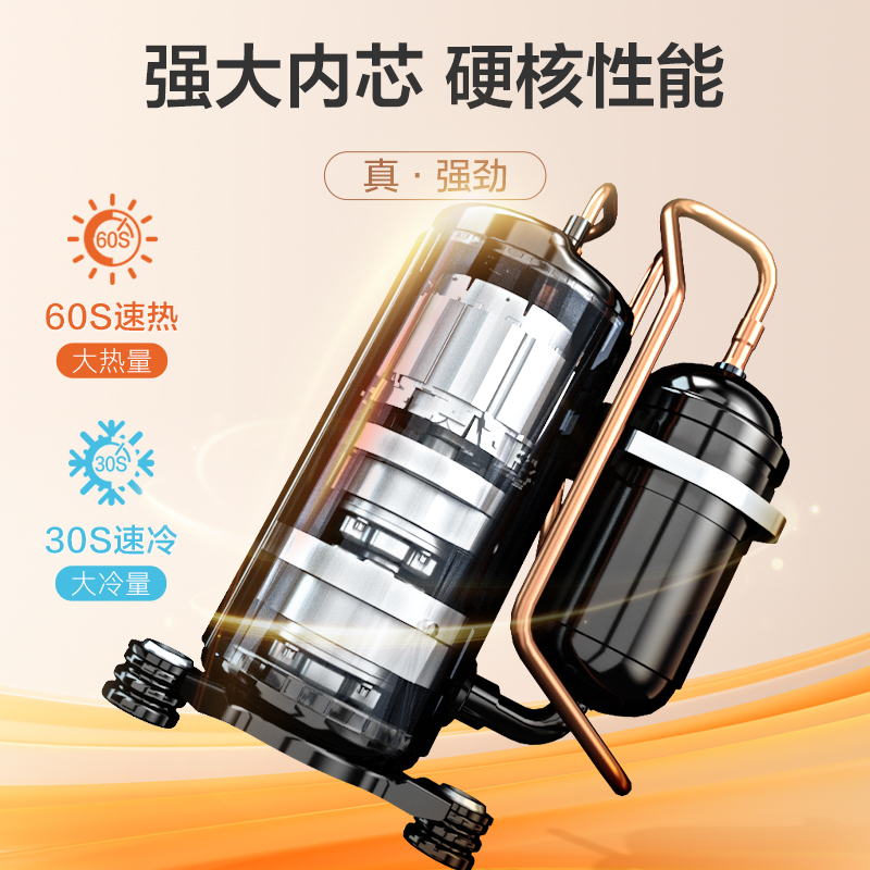 奥克斯 (AUX) 空调挂机小2匹 新一级能效 变频冷暖 节能省电 一键舒风 防直吹自清洁 卧室空调壁挂式空调高清大图