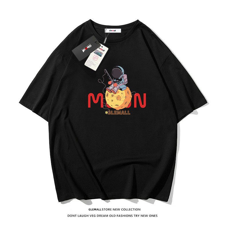 森马集团旗下GLEMALL短袖t恤男士夏季潮纯棉百搭休闲体恤打底衫