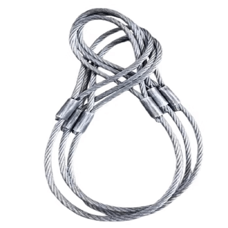 圣鑫SX压制钢丝绳6x37+FC-28-8m图片