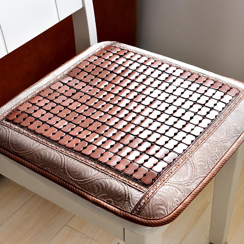 家柏饰(CORATED)夏季麻将凉席椅子竹坐垫夏天透气学生办公室椅垫座垫凳子屁股垫子高清大图