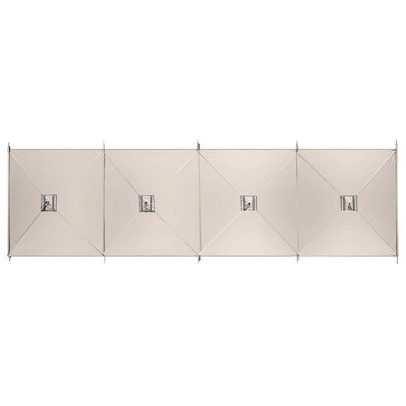 劲脉 户外挡风幕 5.6*1.4m 个高清大图