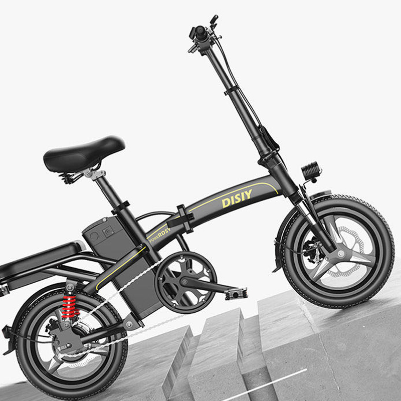 迪斯远折叠减震锂电电动车48v视频