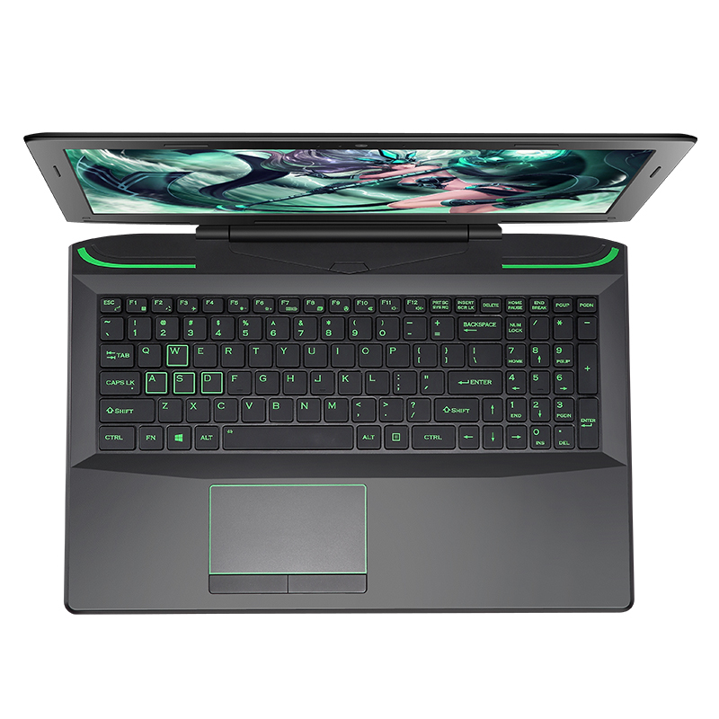 麦本本maibenben锋麦5x156英寸游戏本学生笔记本电脑i77700hq8g240gb