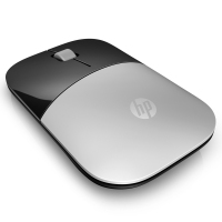 HP/惠普 Z3700无线鼠标鲜艳色彩搭配薄款方型设计便携鼠标 黑银