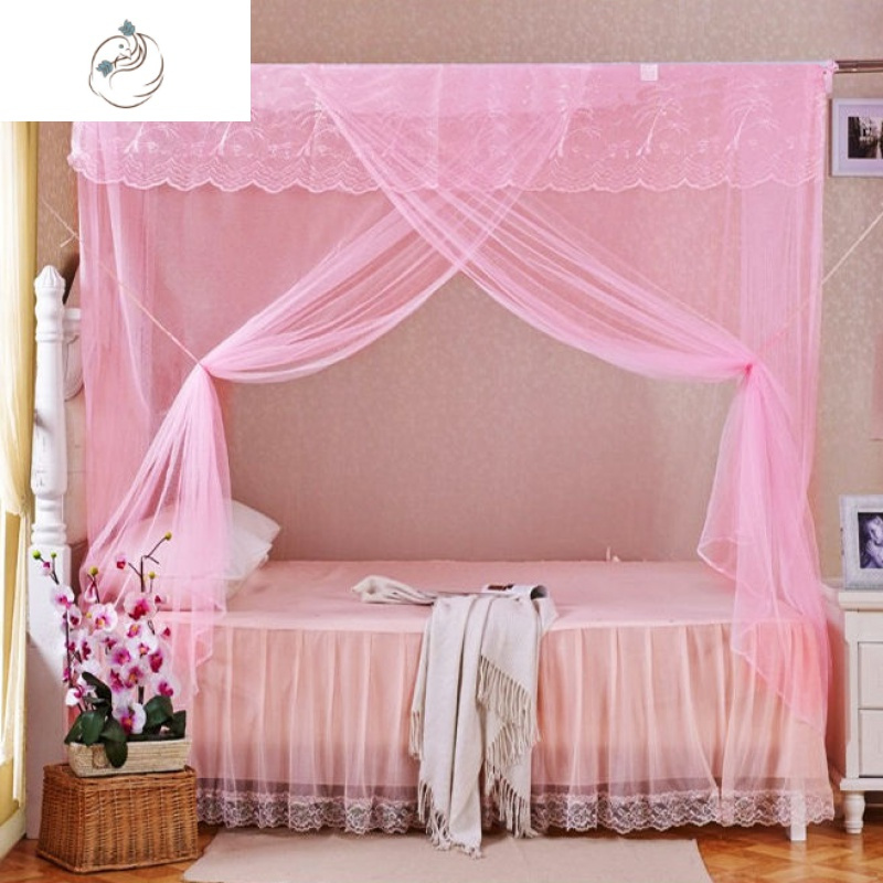 5m1.8床宫廷蚊帐单双人床1.2米大学生宿舍0.