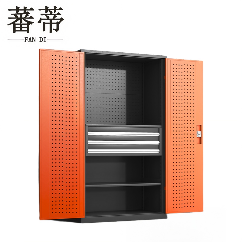 蕃蒂 带网工具柜3层台