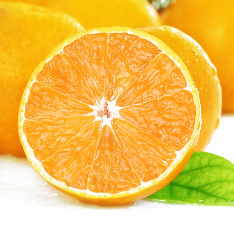 辰划算新鲜冰糖橙新鲜橙子水果当季整箱脐果冻甜橙超甜手剥橙子
