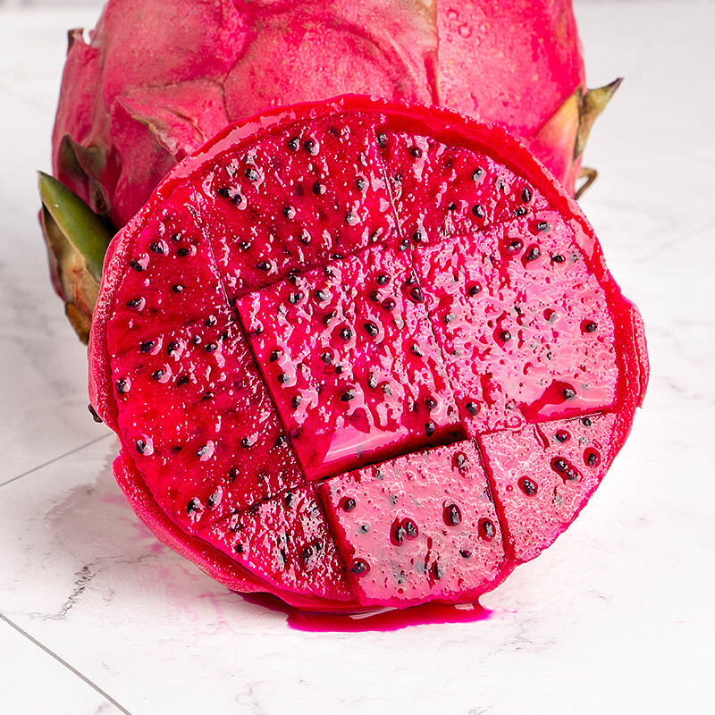 鲜木现摘红心火龙果海南金都一号红肉蜜宝新鲜当季水果香甜可口产地