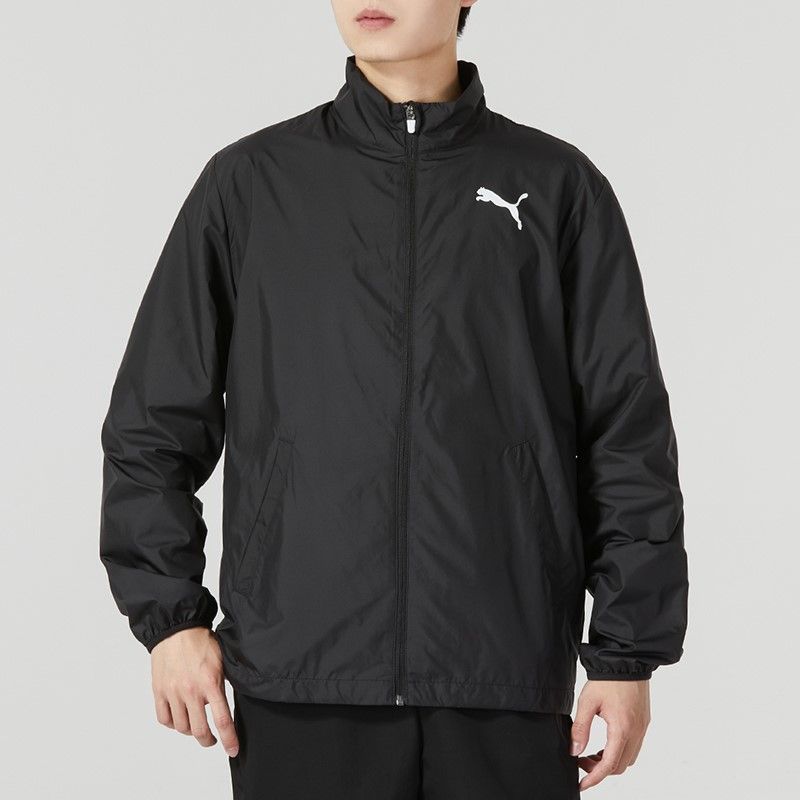 PUMA/彪马男装新款梭织立领防风休闲运动夹克外套680657-01 ZP