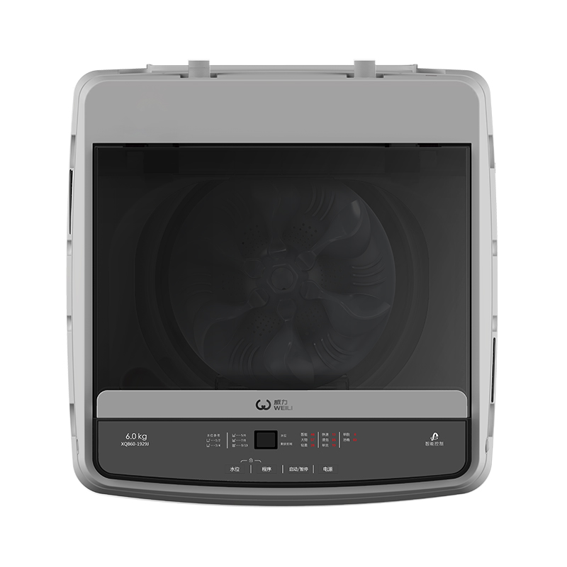 威力(WEILI)全自动洗衣机波轮洗衣机迷你洗衣机13分钟快速洗一键单脱 XQB60-1929J
