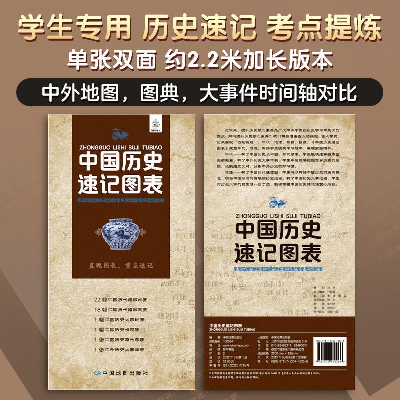 历史 [正版]BK中国历史速记图表