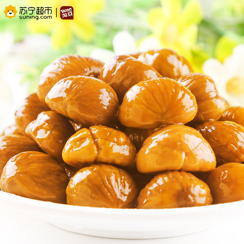 淘豆_甘栗仁100g袋 熟栗子仁 休闲零食坚果 板栗仁