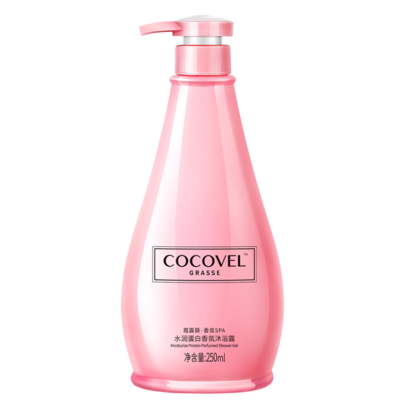 蔻露薇COCOVEL经典香氛型水润蛋白滋润沐浴露沐浴乳250ml