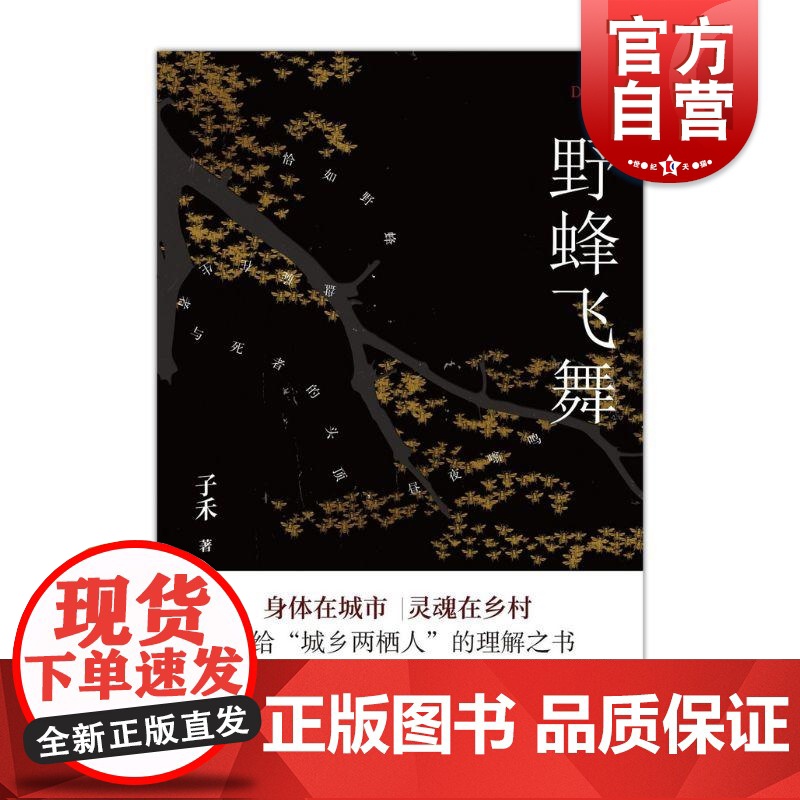 野蜂飞舞 子禾上海文艺出版社中短篇小说集城乡两栖人爱情疾病婚姻死亡故乡六篇独立小说 艾伟吴玄宗仁发雷默联袂高清大图