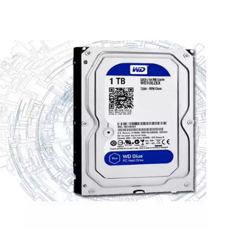 西部数据(WD)蓝盘 1TB 7200转64MB 3.5英寸台式机械电脑硬盘