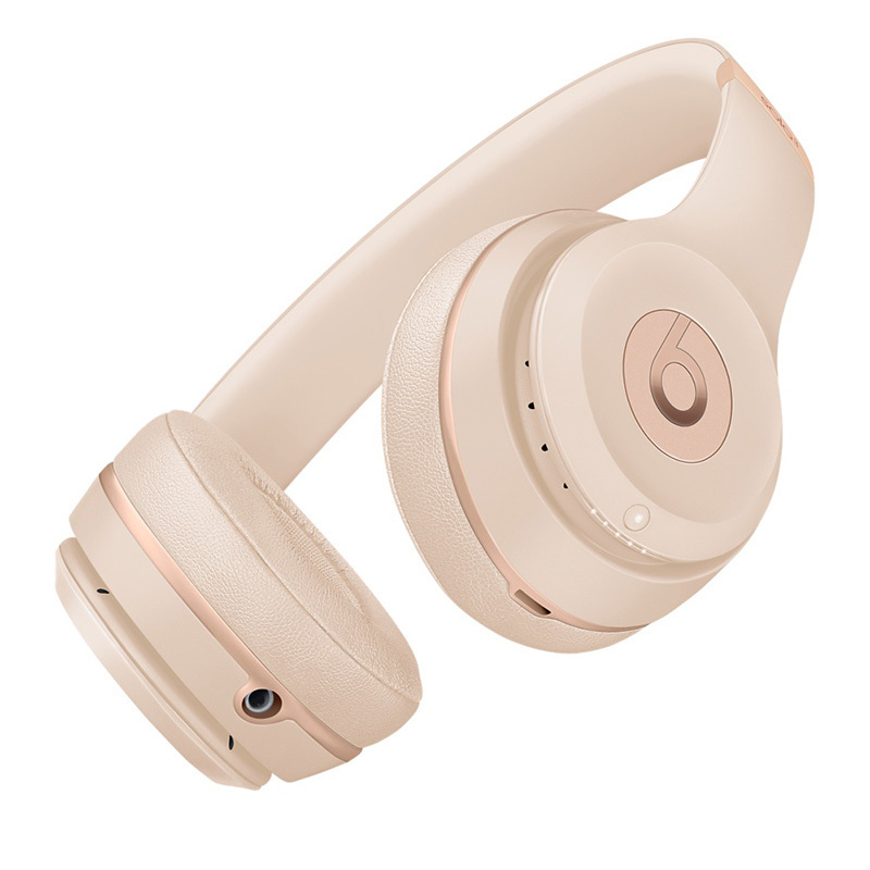 BEATS Solo3 Wireless 头戴式耳机 无线耳机 -哑光金 MR3Y2PA/A