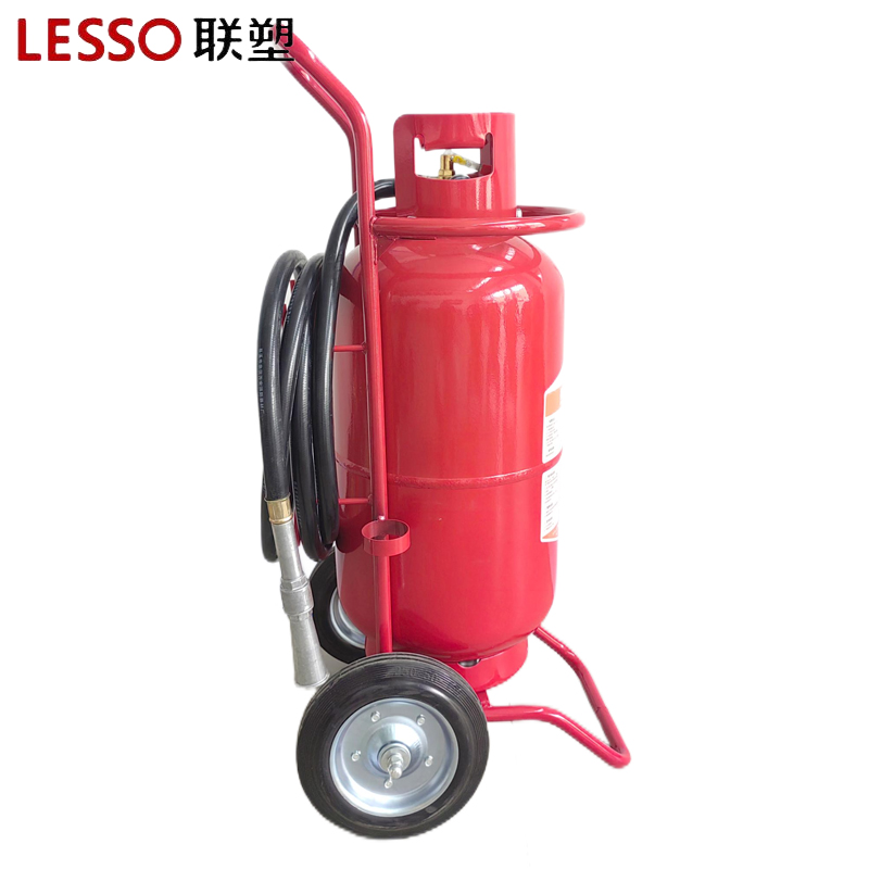 联塑推车干粉灭火器 35KG(MFT/ABCE35)高清大图