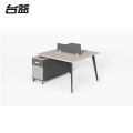 台益 工位办公桌 双入屏风工位 TY-GW2024131 1200*1200*750mm 张