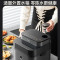 美的(Midea) 空气炸锅 7.3L大容量多功能WIFI智能可视窗蒸汽水雾嫩烤箱低油烘焙 KZS7301XM