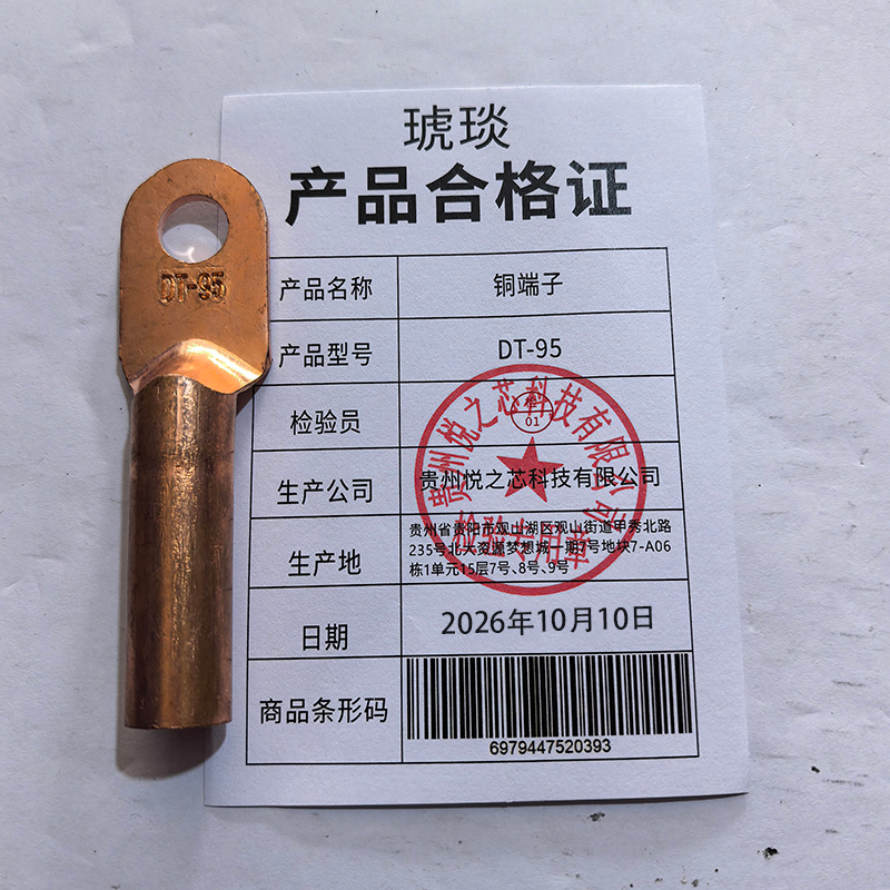 琥琰 铜端子 DT-95 个高清大图