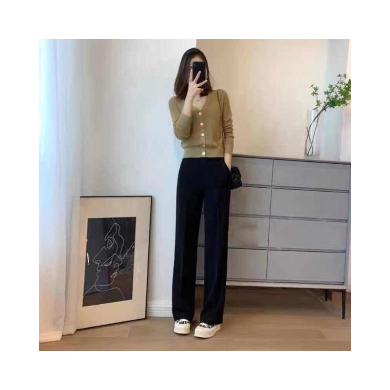 早秋装新款女装盐系穿搭时尚气质范港风复古chic洋气两件套装