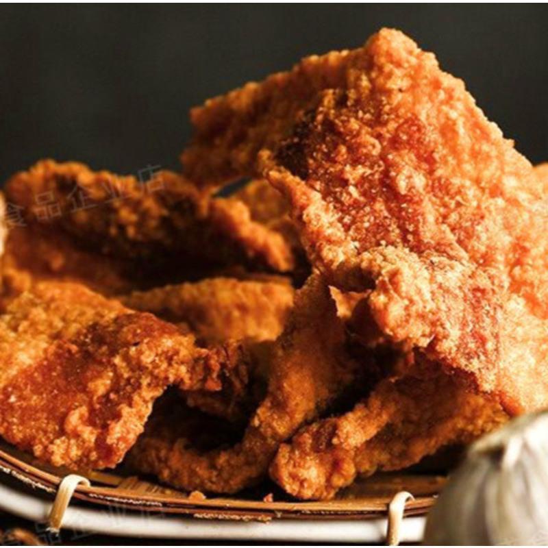 香酥脆猪油渣脆皮五花肉猪肉干五花酥片猪肉脂渣即食零食