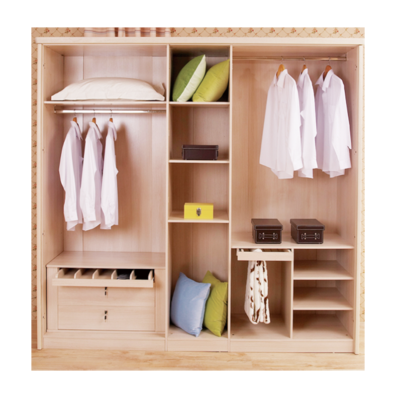 海尔haierhome智能衣柜推拉移门成品小户型北欧衣橱家用储物大衣橱