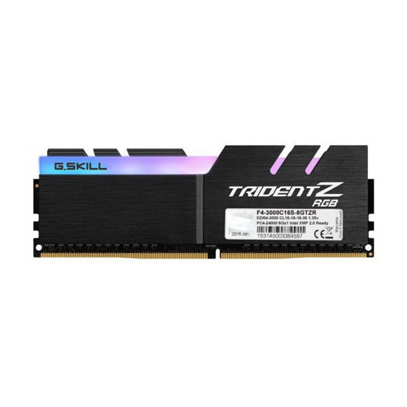 芝奇(G.SKILL) 幻光戟系列 DDR4 3000频率 8GB 台式组装机电脑内存条
