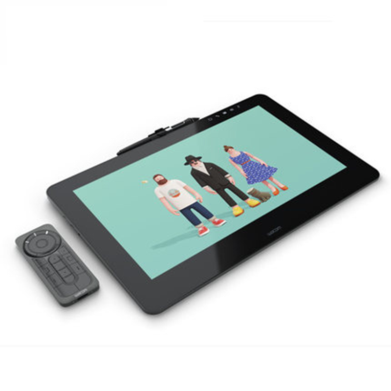 和冠 Wacom 新帝DTH-1620/AK0-F创意数位屏 8192级压感 绘图屏 手绘板 数位板 黑色高清大图