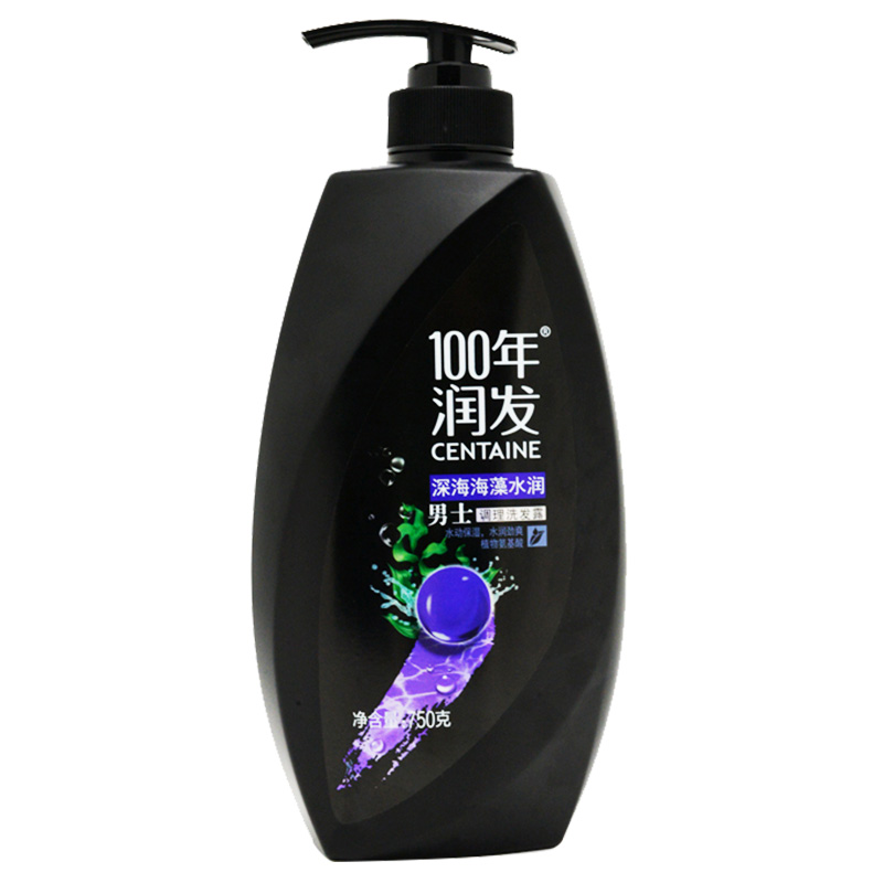 100年润发男士深海海藻水润洗发露750g